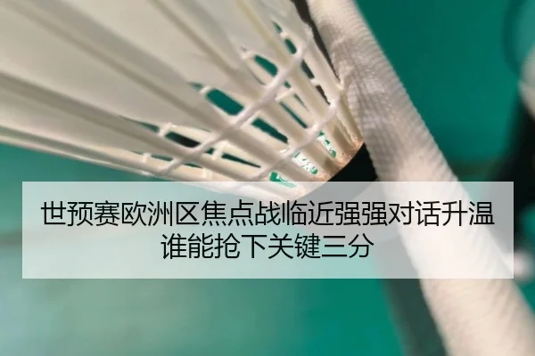 世预赛欧洲区焦点战临近强强对话升温谁能抢下关键三分